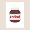 Printiau Cymraeg Cariad Nutella Welsh Love Prints A4