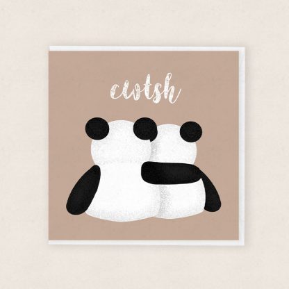 Cwtsh Panda Cardiau Cymraeg Welsh Cards