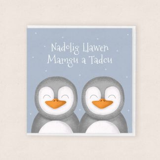 Nadolig Llawen Mamgu & Tadcu Merry Christmas Mamgu & Tadcu Cardiau Cymraeg Welsh Cards