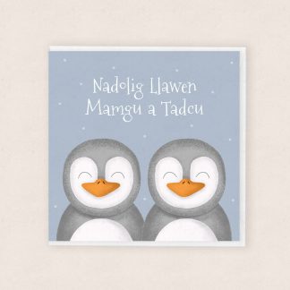 Nadolig Llawen Mamgu & Tadcu Merry Christmas Mamgu & Tadcu Cardiau Cymraeg Welsh Cards