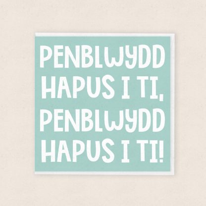 Cardiau Cymraeg Penblwydd Hapus I Ti Welsh Cards Happy Birthday To You