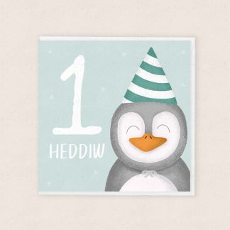 1 Heddiw 1 Today Cardiau Cymraeg