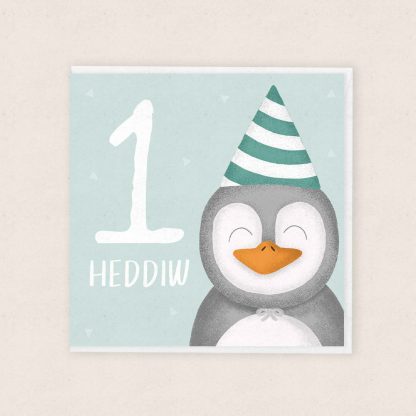 1 Heddiw 1 Today Cardiau Cymraeg
