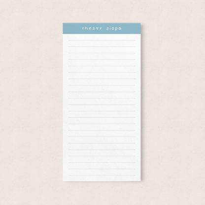 Cardiau Cymraeg Rhestr Siopa Welsh Shopping List Notepad