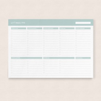 Cardiau-Cymraeg-Cofnod-Wythnosol-Tw-Dw-Welsh-Weekly-Planner-To-Do-List