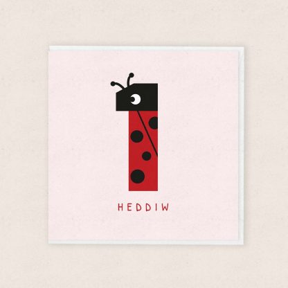 1 Heddiw 1 Today Cardiau Cymraeg Welsh Baby Cards