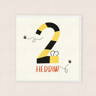 2 Heddiw 2 Today Cardiau Cymraeg Welsh Baby Cards