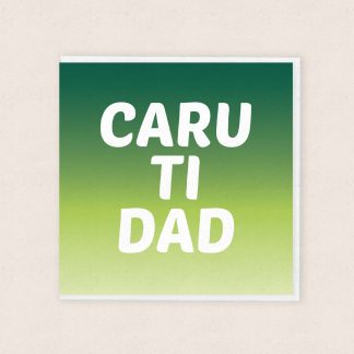 Fathers Day Card Sul Y Tadau Cardiau Cymraeg Welsh Cards