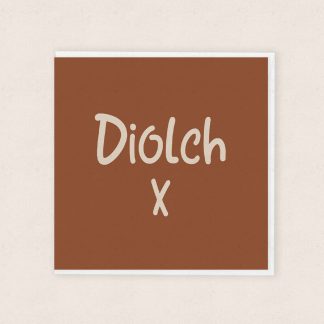 Cardiau Diolch Cymraeg Welsh Thank You Cards