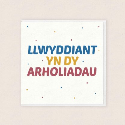 Llongyfarchiadau Cardiau Cymraeg Llwyddiant yn dy Arholiadau Congratulations Welsh Cards Success in your exams