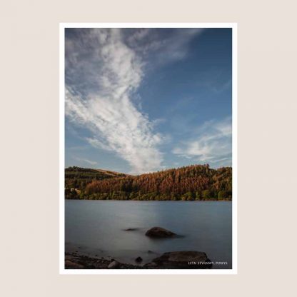 Llyn Efyrnwy Lake Vyrnwy Powys Photography Print