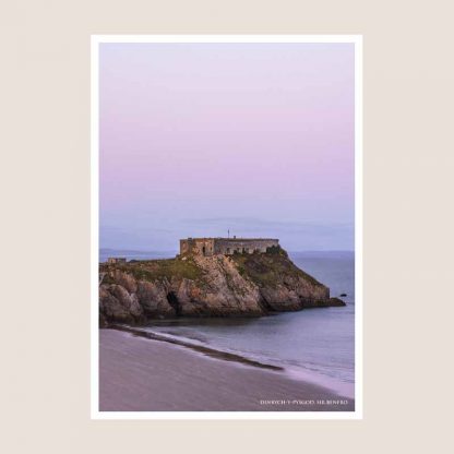 Dinbych-y-pysgod Sir Benfro Tenby Beach Pembrokeshire Photography Print
