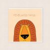 Welsh Children's Lion Birthday Card Carden Cymraeg Penblwydd Plentyn Llew Cardiau Cymraeg