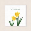 Carden Sul y Mamau Cennin Pedr Cardiau Cymraeg Welsh Cards